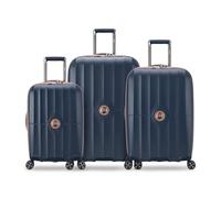 DELSEY PARIS St. Tropez Hardside - Valigia espandibile con ruote girevoli, Marina Militare, Checked-Medium 24 Inch, St. Tropez Hardside Valigia Espandibile Con Ruote Spinner