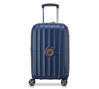 Delsey Paris Carrousel 2 4 ruote Carrello della cabina 55 cm con piega di espansione blu