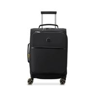 DELSEY PARIS Turenne Soft 4 Double Rolls Exp Cabin Trolley 55 S Black