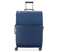 Delsey Paris Turenne Soft trolley a 4 ruote da 77 cm con piega ad espansione blu