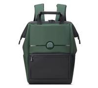 Delsey Paris Turenne Soft Zaino da giorno Protezione RFID 39 cm Scomparto per laptop verde