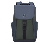 Delsey Securflap Zaino verde scuro, poliestere, unisex, 21L