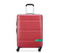 Delsey Trolley rigido medio, prodotto dalla celebre azienda DELSEY. Dispone di 4 ruote girevoli e chiusura integrata con combinazione a 3 cifre con funzione TSA. Presenta un ampio scomparto principal