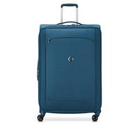 Delsey VALIGIA TROLLEY 4 DOPPIE RUOTE ESPANDIBILE 83 CM RICICLATO, Blu Chiaro