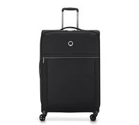 Delsey VALIGIA TROLLEY ESPANSIBILE 4 DOPPIE RUOTE 78 CM, nero