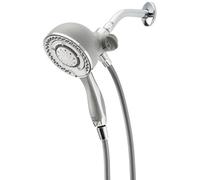 Delta 75580140 In2ition - Sistema doccia 2 in 1, cromato/grigio