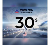 Delta Airlines Gift Card 30 USD Key - UNITED STATES