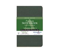 Delta - Blocco da disegno con copertina morbida, 5,5 x 8,5 cm