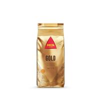 Delta Cafés Gold Caffè in Grani 1kg - Miscela Arabica & Robusta, Intensità 8, Chicchi Espresso Aromatici con Note di Miele e Frutta Matura