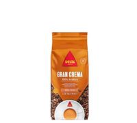 Delta Cafés Gran Crema Caffè in Grani 1kg - 100% Arabica, Chicchi Espresso con Crema Ricca e Aroma Intenso