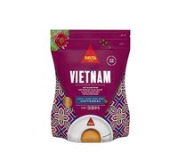 Delta Cafés Vietnam Caffè Macinato 220g - Miscela Arabica & Robusta Asiatica, Espresso Corposo con Note di Cioccolato