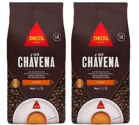 Delta, Caffè, Lote Chávena, Lotto Tazzina, 1 Kg in Grani, Portogallo, (Miscela Torrefatta 2 x 1 Kg)