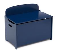Delta Children Mysize Deluxe Toy Box GreenGuard Gold Certified Deep Blue