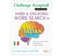 Delta Classics Challenge Accepted - Hard and Engaging Word Search i (Tascabile)
