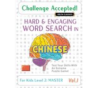 Delta Classics Challenge Accepted - Hard and Engaging Word Search i (Tascabile)