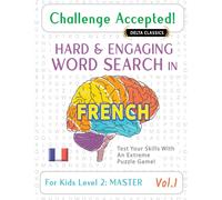 Delta Classics Challenge Accepted - Hard and Engaging Word Search i (Tascabile)