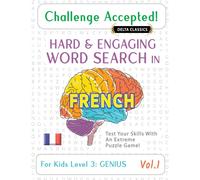 Delta Classics Challenge Accepted - Hard and Engaging Word Search i (Tascabile)
