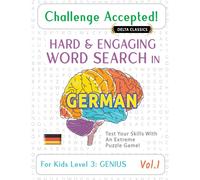 Delta Classics Challenge Accepted - Hard and Engaging Word Search i (Tascabile)