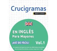 Delta Classics Crucigramas En Inglés Para Mayores - ¡Así de Fácil - (Tascabile)