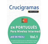 Delta Classics Crucigramas En Portugués Para Niveles Intermedios - ¡ (Tascabile)