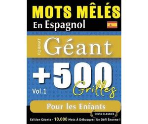 Delta Classics Delta Classics Mots Mêlés En Espagnol Format Géant (Tascabile)
