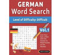 Delta Classics German Word Search - Level of Difficulty (Tascabile)