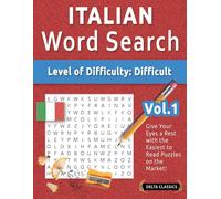 Delta Classics Italian Word Search - Level of Difficulty (Tascabile)