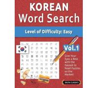 Delta Classics Korean Word Search - Level of Difficulty (Tascabile)