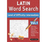 Delta Classics Latin Word Search - Level of Difficulty (Tascabile)