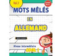 Delta Classics Mots Mêlés En Allemand Niveau Intermédiaire - Cool (Tascabile)