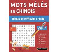 Delta Classics Mots Mêlés En Chinois - Niveau de Difficulté (Tascabile)