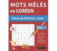 Delta Classics Mots Mêlés En Coréen - Niveau de Difficulté (Tascabile)
