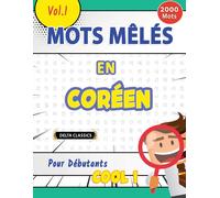 Delta Classics Mots Mêlés En Coréen Pour Débutants - Cool Vol.1 - (Tascabile)