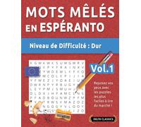 Delta Classics Mots Mêlés En Espéranto - Niveau de Difficulté (Tascabile)