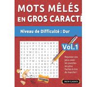 Delta Classics Mots Mêlés En Format XL - Niveau de Difficulté (Tascabile)