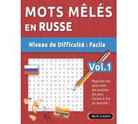 Delta Classics Mots Mêlés En Russe - Niveau de Difficulté (Tascabile)