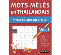 Delta Classics Mots Mêlés En Thaïlandais - Niveau de Difficulté (Tascabile)