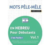 Delta Classics Mots Pêle-Mêle En Hebreu Pour Débutants - c'Est Facil (Tascabile)