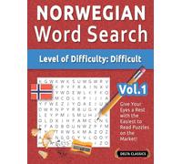 Delta Classics Norwegian Word Search - Level of Difficulty (Tascabile)
