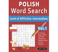 Delta Classics Polish Word Search - Level of Difficulty (Tascabile)