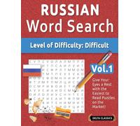 Delta Classics Russian Word Search - Level of Difficulty (Tascabile)