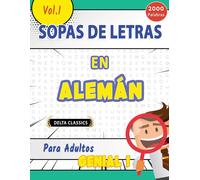 Delta Classics Sopa de Letras En Alemán Para Adultos - Genial Vol.1 (Tascabile)