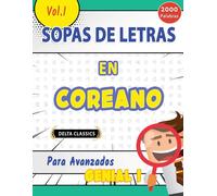 Delta Classics Sopa de Letras En El Coreano Para Avanzados - Genial (Tascabile)