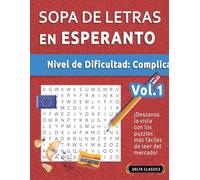 Delta Classics Sopa de Letras En Esperanto - Nivel de Dificultad (Tascabile)