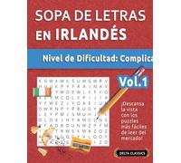 Delta Classics Sopa de Letras En Irlandés - Nivel de Dificultad (Tascabile)