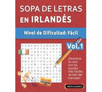 Delta Classics Sopa de Letras En Irlandés - Nivel de Dificultad (Tascabile)
