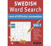Delta Classics Swedish Word Search - Level of Difficulty (Tascabile)