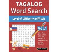 Delta Classics Tagalog Word Search - Level of Difficulty (Tascabile)