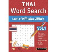 Delta Classics Thai Word Search - Level of Difficulty (Tascabile)