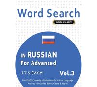 Delta Classics Word Search in Russian for Advanced - It's Easy Vol. (Tascabile)